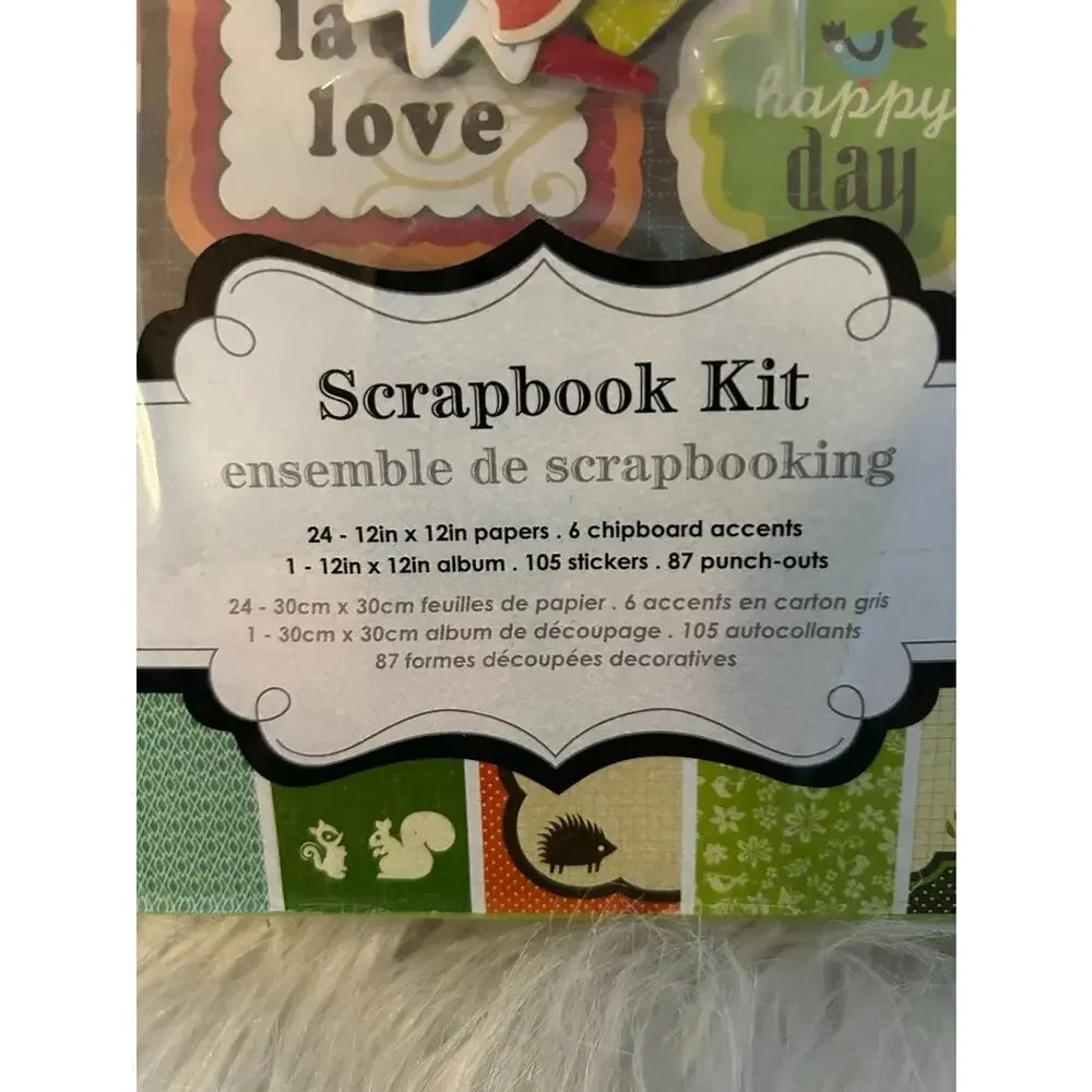 Colorbok Scrapbook Photo Complete Album Kit 12 X 12 Stickers Paper Page NEW GIFT - Picture 4 of 5
